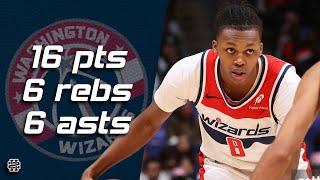 Bub Carrington 16 pts 6 rebs 6 asts vs Hawks 24/25 season