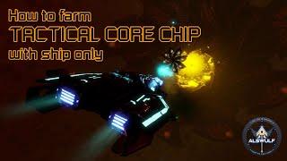 Elite Dangerous | How to farm Tactical Core Chip with ship only [guardian engineerings]