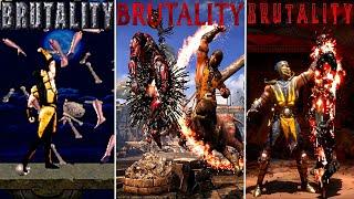 Mortal Kombat All Brutalities Ever Made