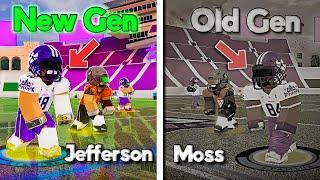 What If New Gen NFL Faced Old Gen NFL In Ultimate Football?