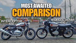 Bsa Gold Star 650 vs Interceptor 650 - Detailed Comparison