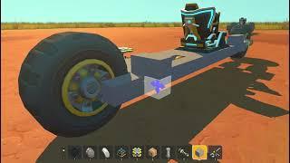 игра скрап механик туториал на мотоцикл- scrap mechanic