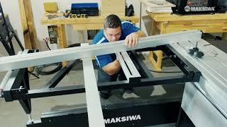 BMT.3200.IR Titanium Sliding Panel Saw - How To Assemble