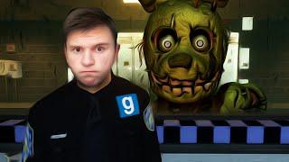 SPRINGTRAP vs SECURITY GUARD | Gmod Sandbox Mini-Game