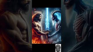 The devil vs jesus #jesus #jesuschrist #god