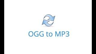 How to convert OGG to MP3 Online