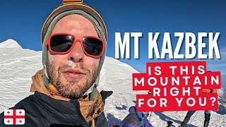 This is the REALITY of Climbing Mount KAZBEK | Climbing Guide 5054m ️