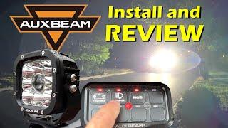 Auxbeam Switch Panel and LED Light Pod Install - Ram 2500 Power Wagon