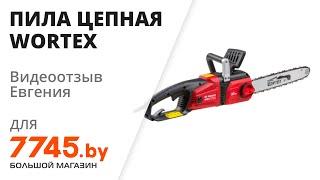 Пила цепная электрическая WORTEX EC 4024 SF Видеоотзыв (обзор) Евгения