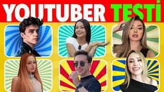 Youtuber Testi Soruları Sadece Fanları Bilebilir Rukiye, Mete, ACD, Sıla, Feride 15 Youtuber