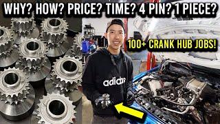 How to fix the BMW crank hub! (1 hour 100% DIY walk through)