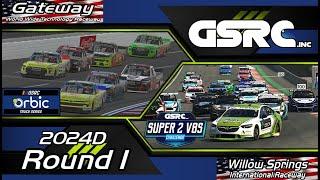 GSRC.inc Wednesday Night Motorsport 2024D Rd-1 | NasTrucks | Super2 V8SC