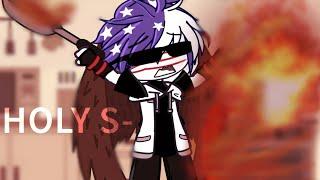 lil bro burned today || Gacha x Countryhumans ||