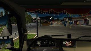 Euro truck simulator 2 вечерний