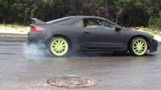 eclipse gsx rwd  small burnout