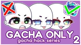 [  ] How to make aesthetic custom eyes in Gacha #2 II (NO EDITING PROGRAM)