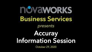 NOVAworks Business Services Event: Accuray Information Session