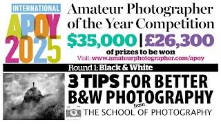 3 Tips for Black & White Photography