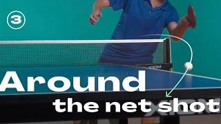 Around the net shot | Table Tennis Tutorial № 3 by ttennismania