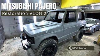 Mitsubishi Pajero | Restoration VLOG 2 | HK GARAGE