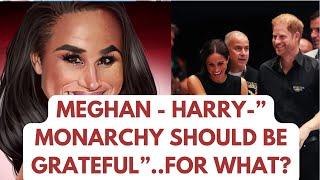 THE ROYALS SHOULD BE GRATEFUL TO MEGHAN & HARRY .WHO SAYS & WHY? #meghanmarkle #meghan #princeharry