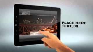 iPad After Effects Template