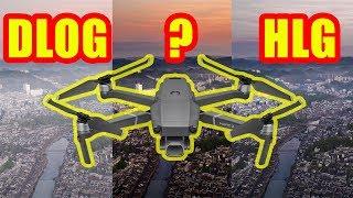 Dlog-M или HLG? Я узнал какой профиль круче на MAVIC 2 PRO