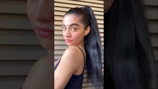 When your ponytail is more held-together than your life‍️  #shorts #shortfeed #trending #viral