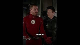 Barry Tries to Convince Oliver That Batman is Real #theflash #arrow