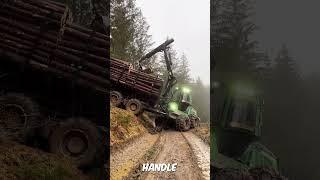 JohnDeere1510g Forwarder in Action (@timbermax15)