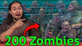 I MADE 200 Zombies for Warhammer Halloween