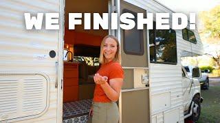 Tour The INSIDE Of Our Renovated RV [BEFORE & AFTER]