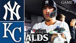 New York Yankees vs Kansas City Royals | ALDS Game 1 Highlights