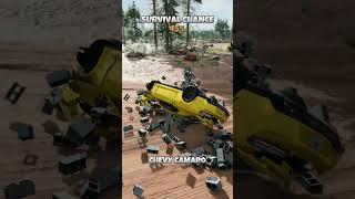 Chance Of Surviving by jumping #beamngdrive #cars #foryoupage #gaming #crash