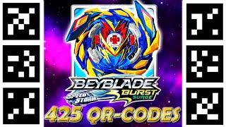 All 425 Beyblades Qr-CODES | Все 425 Qr-Кодов Бейблэйдов - Beyblade Burst Surge APP