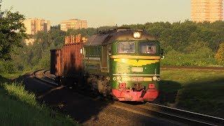 [БЧ] Тепловоз М62-1558 близ ст. Могилёв-1 / [BCh] M62-1558 near Mogilev-1 station