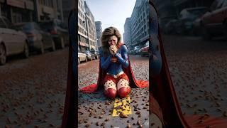 Supergirl! Dangerous Bedbugs Attacked the City! #shorts #spiderman #marvel #usa