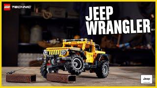 Ready for an off-road adventure with the epic Jeep® Wrangler? | LEGO Technic