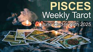 PISCES "A KARMIC GATEWAY IS PRESENTED: CHOOSE WISELY" Weekly Tarot Reading June 23rd to 29th 2025