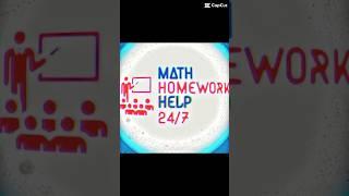 College math & statistics tutoring online 24/7