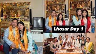 Lhosar Day1/Gyalpo Lhosar 2152/ celebrating with family and friends