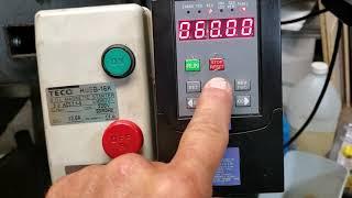 A2-8022 VFD settings