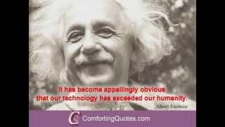 Albert Einstein Quotes About Technology