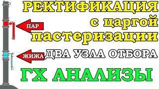 ОТБОР ГОЛОВ СРАЗУ БЕЗ РАБОТЫ НА СЕБЯ ЦАРГА ПАСТЕРИЗАЦИИ 50СМ НА 3" И ДВА УЗЛА ОТБОРА! ГХ АНАЛИЗЫ.