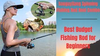 "Best Budget Fishing Rod for Beginners? Sougayilang Spinning Reel Combo Review!"