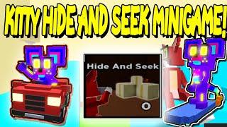 NEW HIDE AND SEEK MINIGAME IN ROBLOX KITTY UPDATE 6