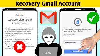 How to Recover Gmail Account without Phone Number and Recovery Email 2024 || Gmail Account Recovery