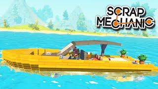 ТЕСТИРУЮ ЛОДКИ на ВОДЕ в 0.5.0 | SCRAP MECHANIC