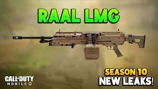 New LMG "RAAL" coming in CODM - Season 10 Leaks COD Mobile