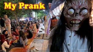 I Say Hello..!! Funny video the ghost prank